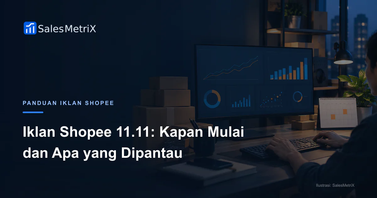 Iklan Shopee 11.11: Kapan Mulai dan Apa yang Dipantau