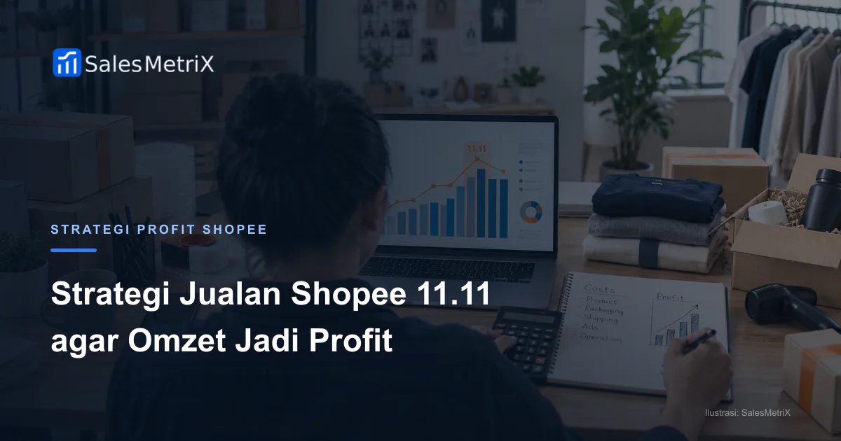 Strategi Jualan Shopee 11.11 agar Omzet Jadi Profit